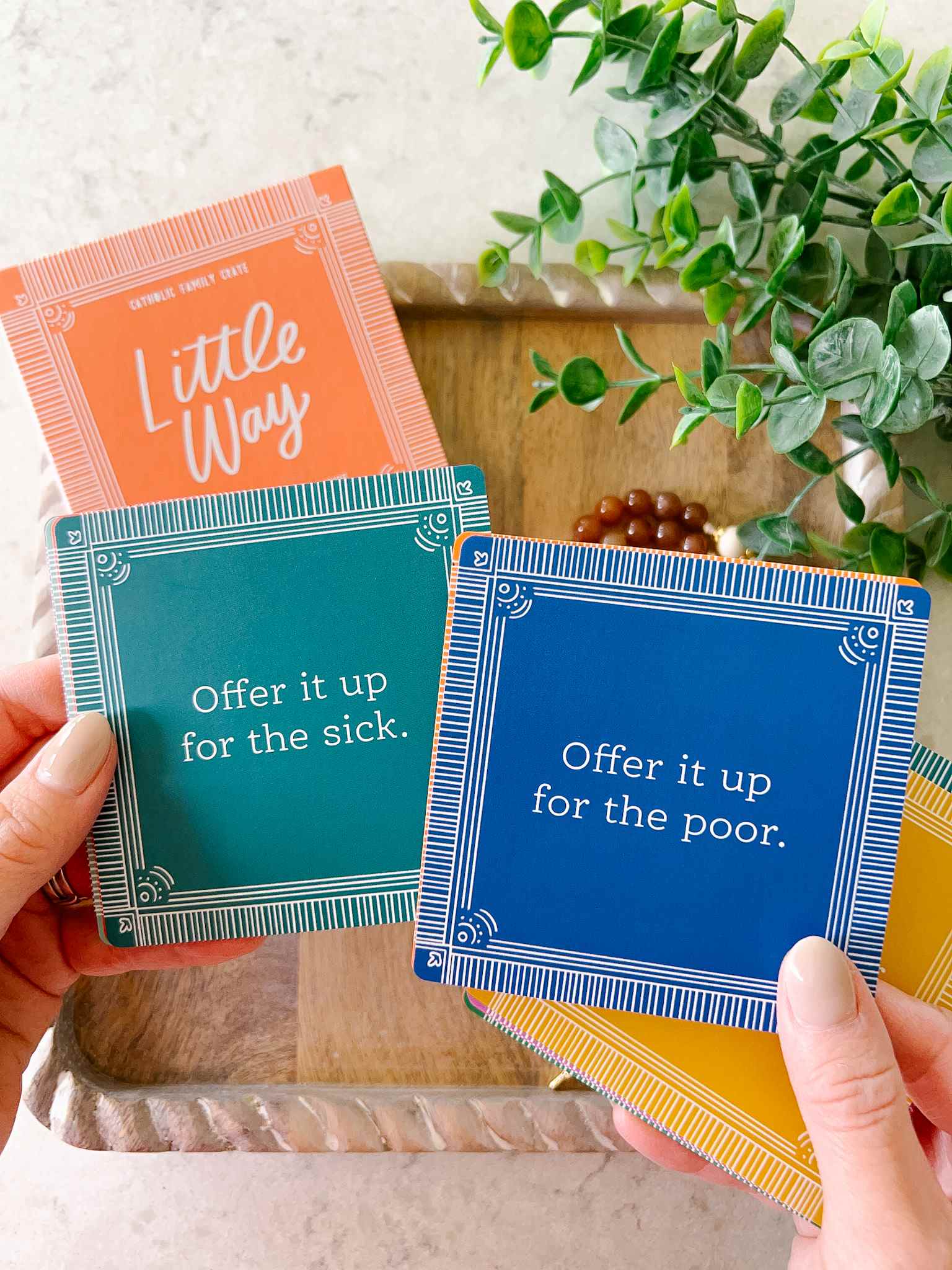 Inspirational Cards with Quotes from St. Thérèse of Lisieux - Little Way Devotional Cards for Daily Motivation & Catholic Gifts (Perfect for Prayer Journals, Bible Study & Spiritual Encouragement)