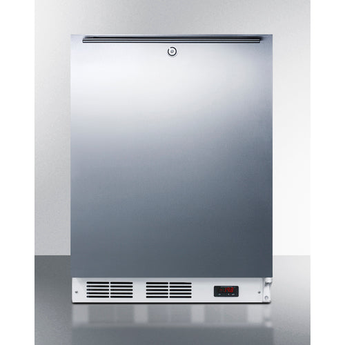 Accucold 24-Inch Wide ADA Compliant All Freezer VT65ML7SSHHADA - Perfect for Restaurants, Cafes, and Commercial Kitchens