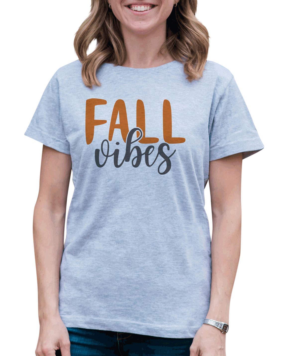 7 ate 9 Apparel Women's Fall Vibes Shirt - Cozy Flannel Button Down for Autumn | Perfect for Pumpkin Picking, Thanksgiving & Seasonal Outfits