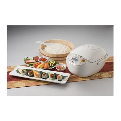 Zojirushi NL-AAC10 Micom Rice Cooker and Warmer - 5.5 Cups (1.0 Liter) - Perfect for Home, Office, and Dorm Use - Cooks White Rice, Brown Rice, and Sushi Rice with Precision