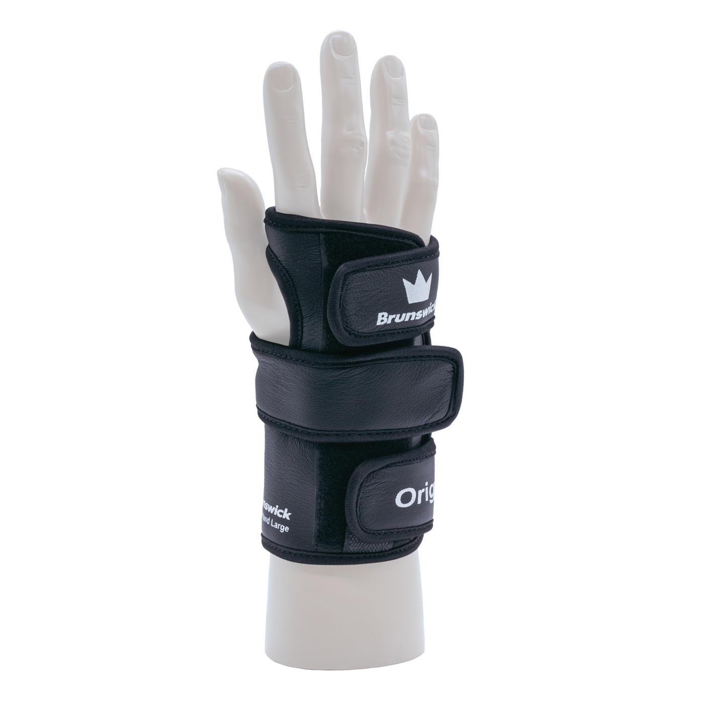Brunswick Genuine Leather Left-Handed Wrist Support Brace - Comfortable Hand Support for Golf, Tennis & Carpal Tunnel Relief