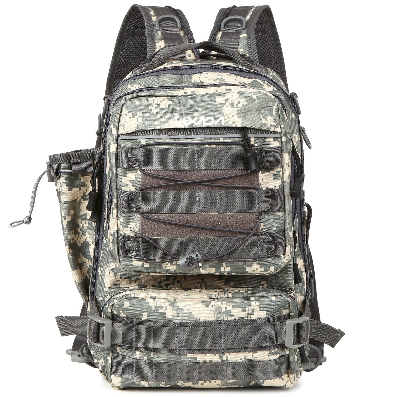 **Water-Resistant Fishing Tackle Backpack with 4 Storage Trays – Durable Outdoor Shoulder Bag for Fishing Gear – Perfect for Bass, Trout & Saltwater Fishing Trips**
