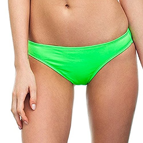 Apple Green Basic Bikini Bottom for Women - Size S | Swimwear for Beach, Pool & Summer Vacation