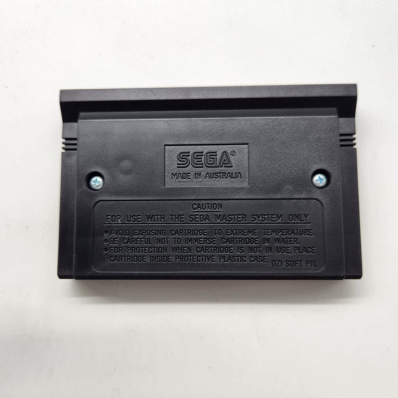 Double Dragon Retro Video Game for Sega Master System - Complete with Original Manual (PAL Version) | Classic 80s Arcade Action for Collectors & Nostalgic Gamers