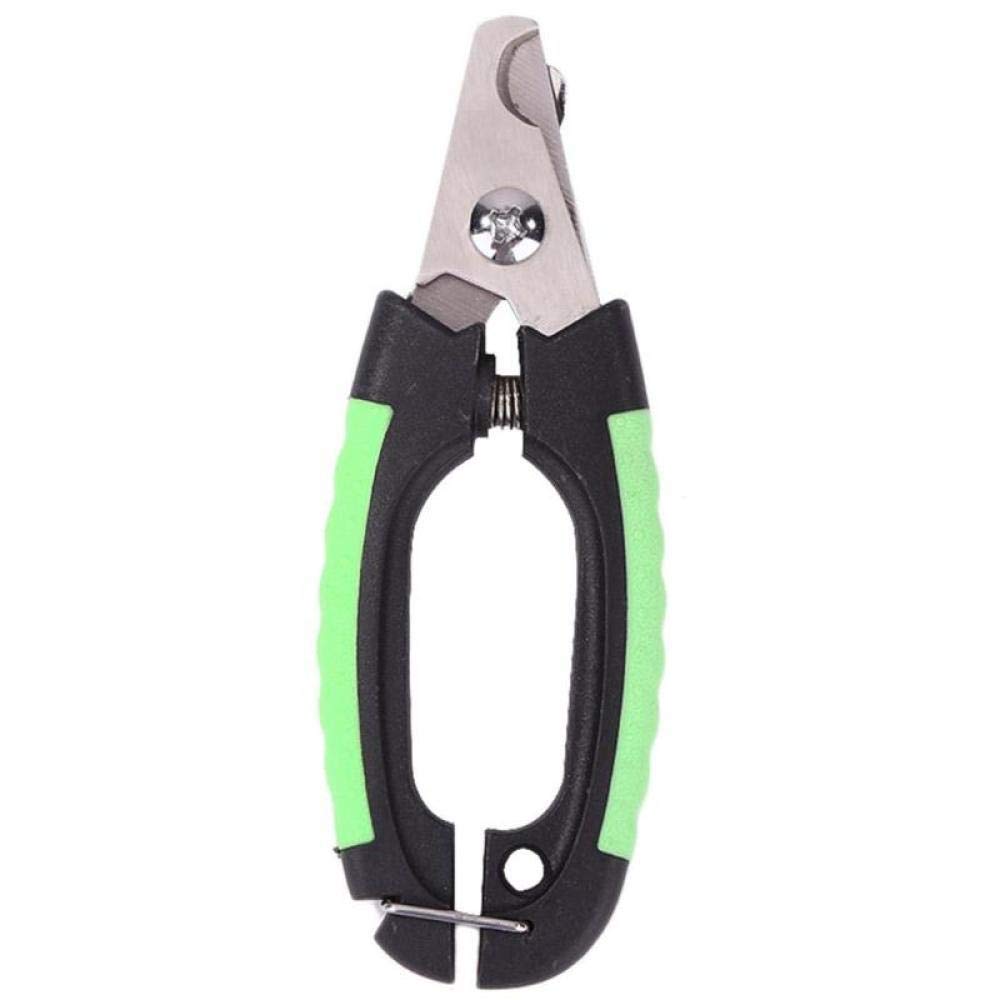 Professional Stainless Steel Pet Nail Clippers for Dogs & Cats - 2-Piece Grooming Kit with Safety Buckle | Perfect for At-Home Pet Grooming & Nail Trimming