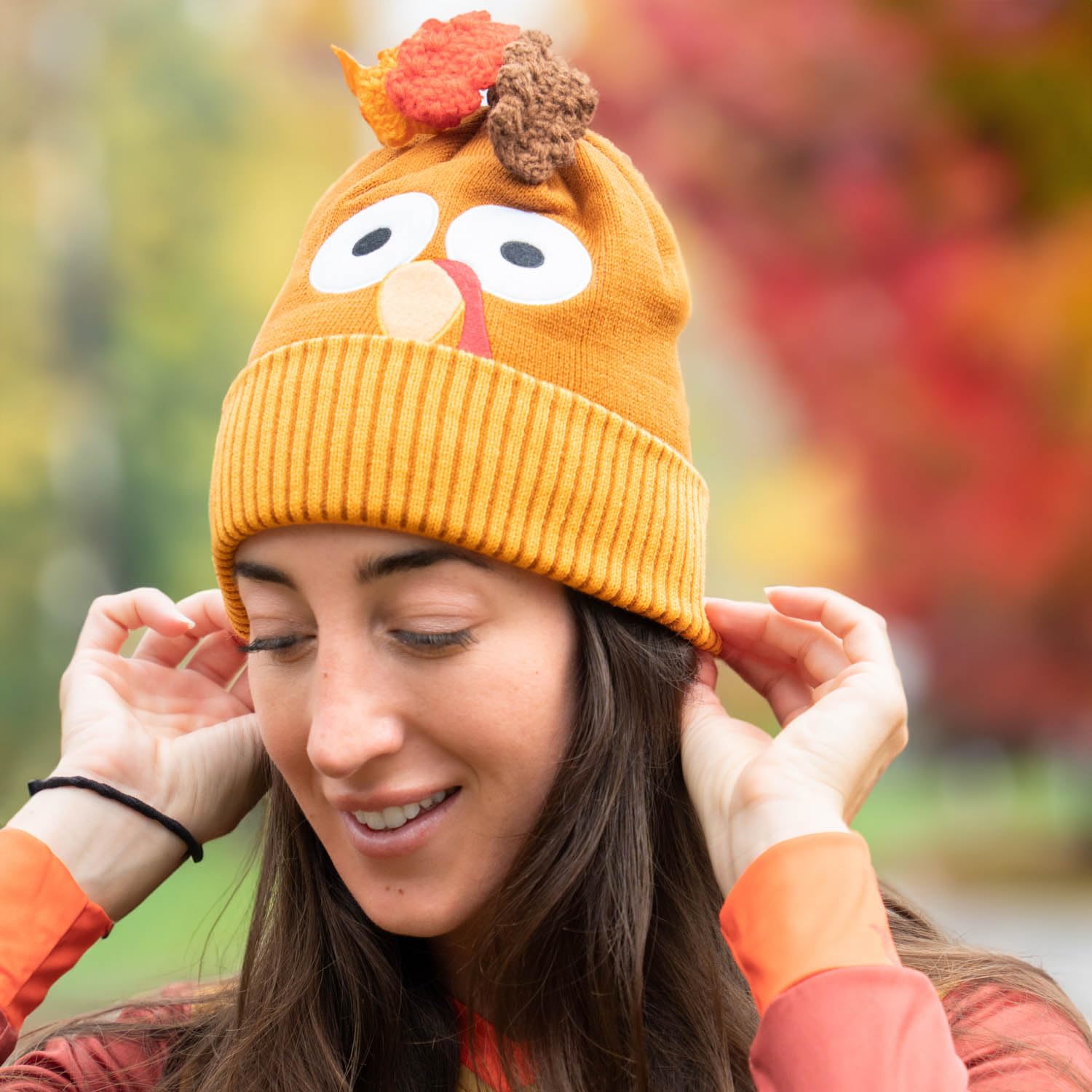 Gone For a Run Pom Pom Beanie Hat for Runners - Warm Winter Running Hat with Cute Pom Pom | Perfect for Cold Weather Jogging, Marathon Training & Outdoor Activities