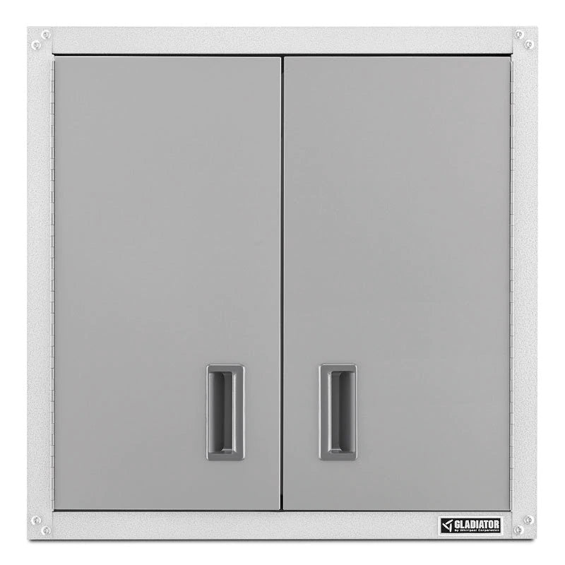 Gladiator Ready-to-Assemble White Full Door Wall Gearbox - Heavy Duty Storage Cabinet for Garage, Workshop & Home Organization
