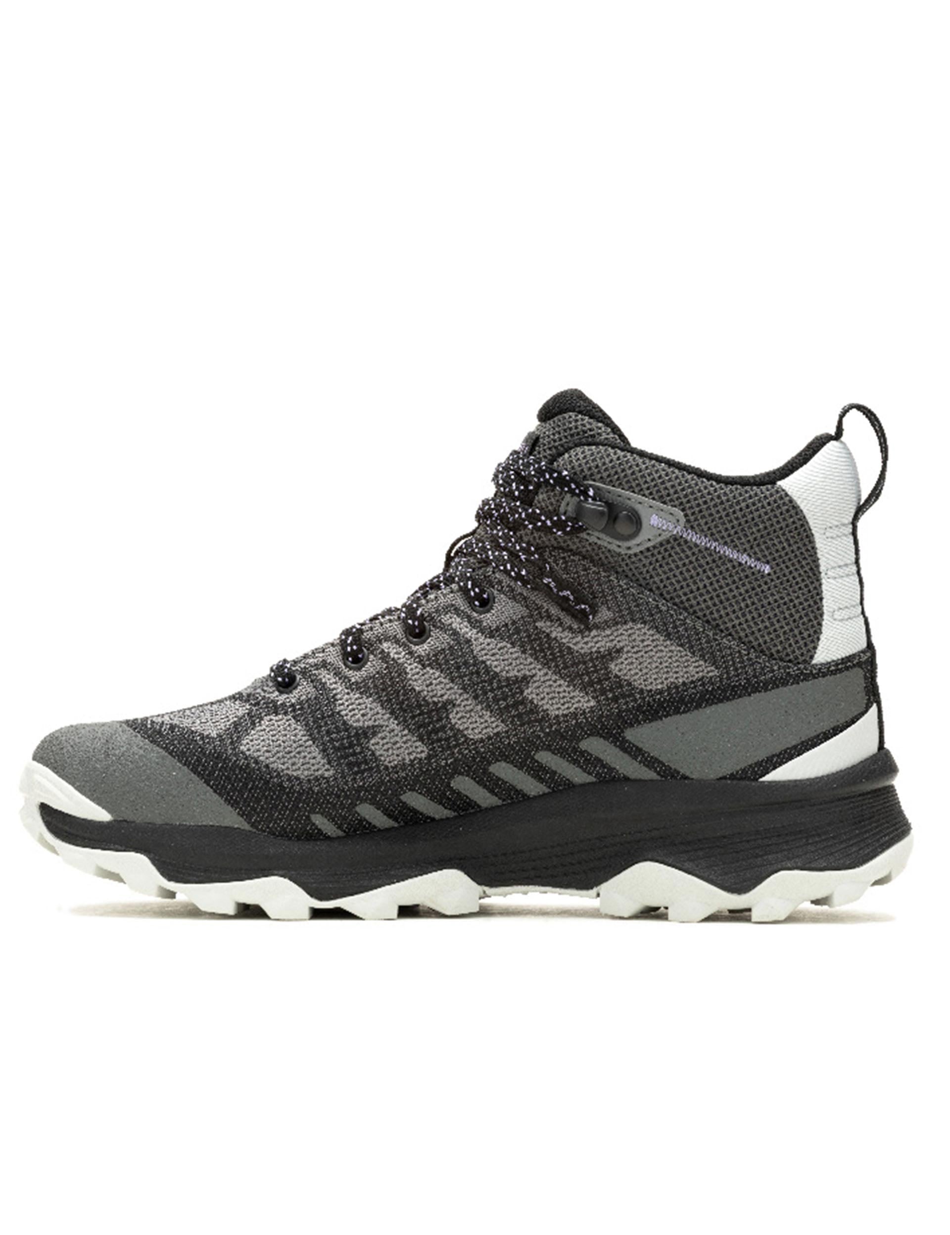 Speed Eco Mid Waterproof Hiking Boots - Charcoal/Orchid Color for Outdoor Adventures & Trail Running