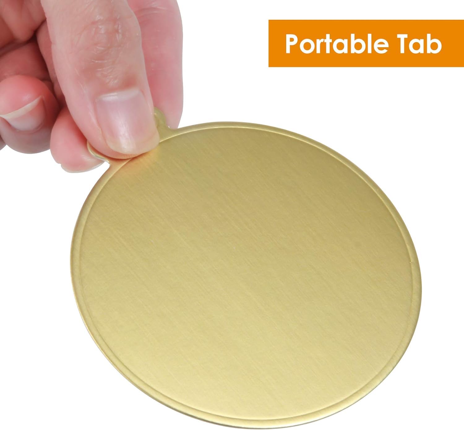 SMARTBUYER 100 Pcs 10 Inch Round Cake Boards - Sturdy Cardboard Cake Bases for Professional Baking & Cake Decorating - Perfect for Birthday, Wedding, and Party Cakes