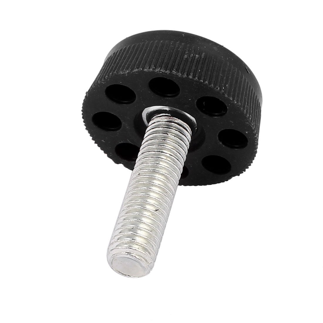 **IIVVERR M8 x 28mm Adjustable Furniture Leveling Feet - 10pcs Black Table Leg Levelers for Stable Desks, Chairs & Cabinets - Perfect for Home, Office & Workshop Use**