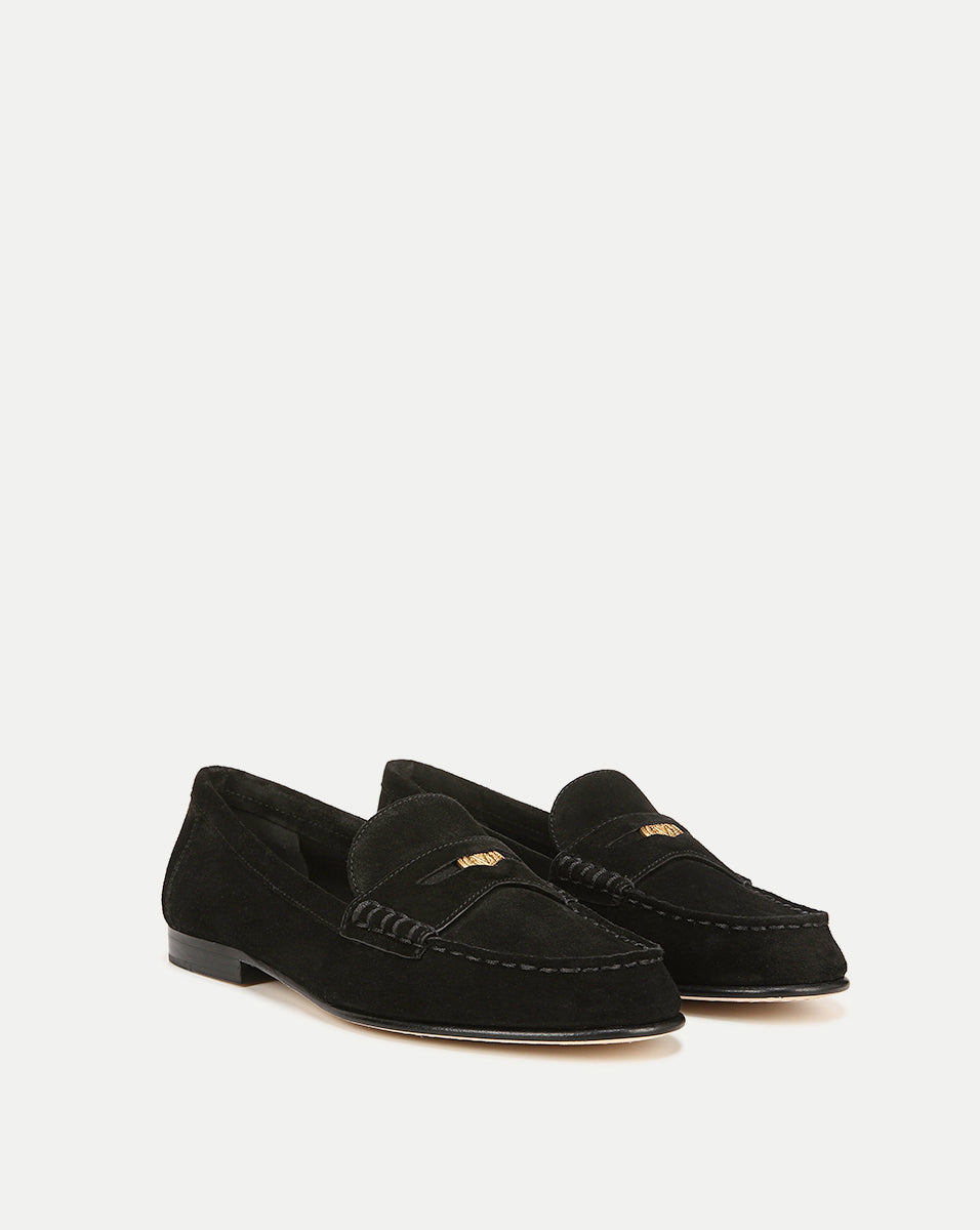 Penny Suede Loafers for Women - Comfortable Slip-On Driving Shoes with Soft Cushion - Perfect for Casual Wear, Office & Travel