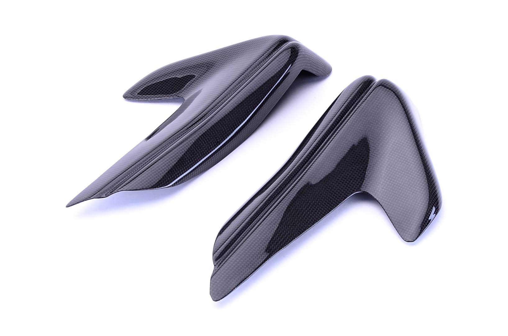 Bestem Carbon Fiber Tank Side Panels with Adhesive Tape - Compatible with Ducati 749 & 999 Motorcycles | Lightweight & Durable Upgrade | Perfect for Street Racing & Custom Bike Builds