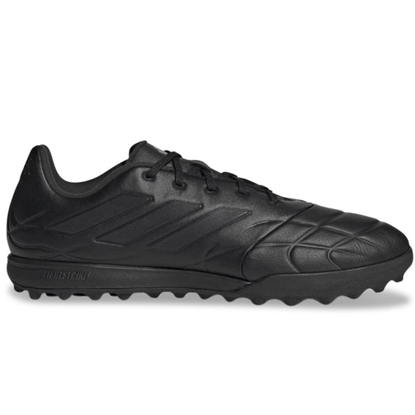 adidas Copa Pure.3 Turf Soccer Shoes for Men - Core Black - Artificial Grass Football Cleats - Perfect for Turf Fields & Training Sessions