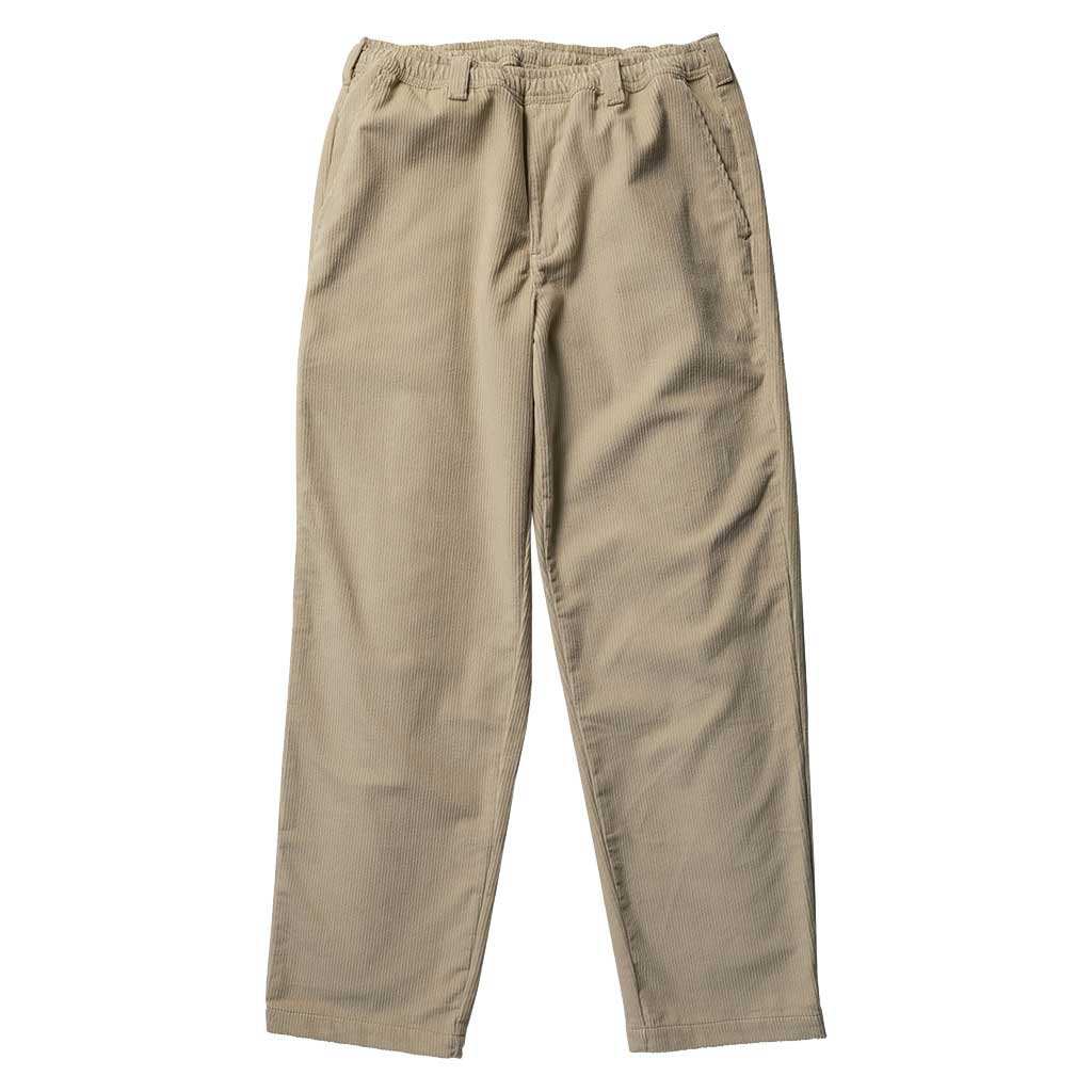 Dickies Tom Knox Men's Elastic Waist Corduroy Pants - Comfortable Casual Work Pants for Everyday Wear (Fog Color) - Perfect for Office, Outdoor Activities & Relaxing