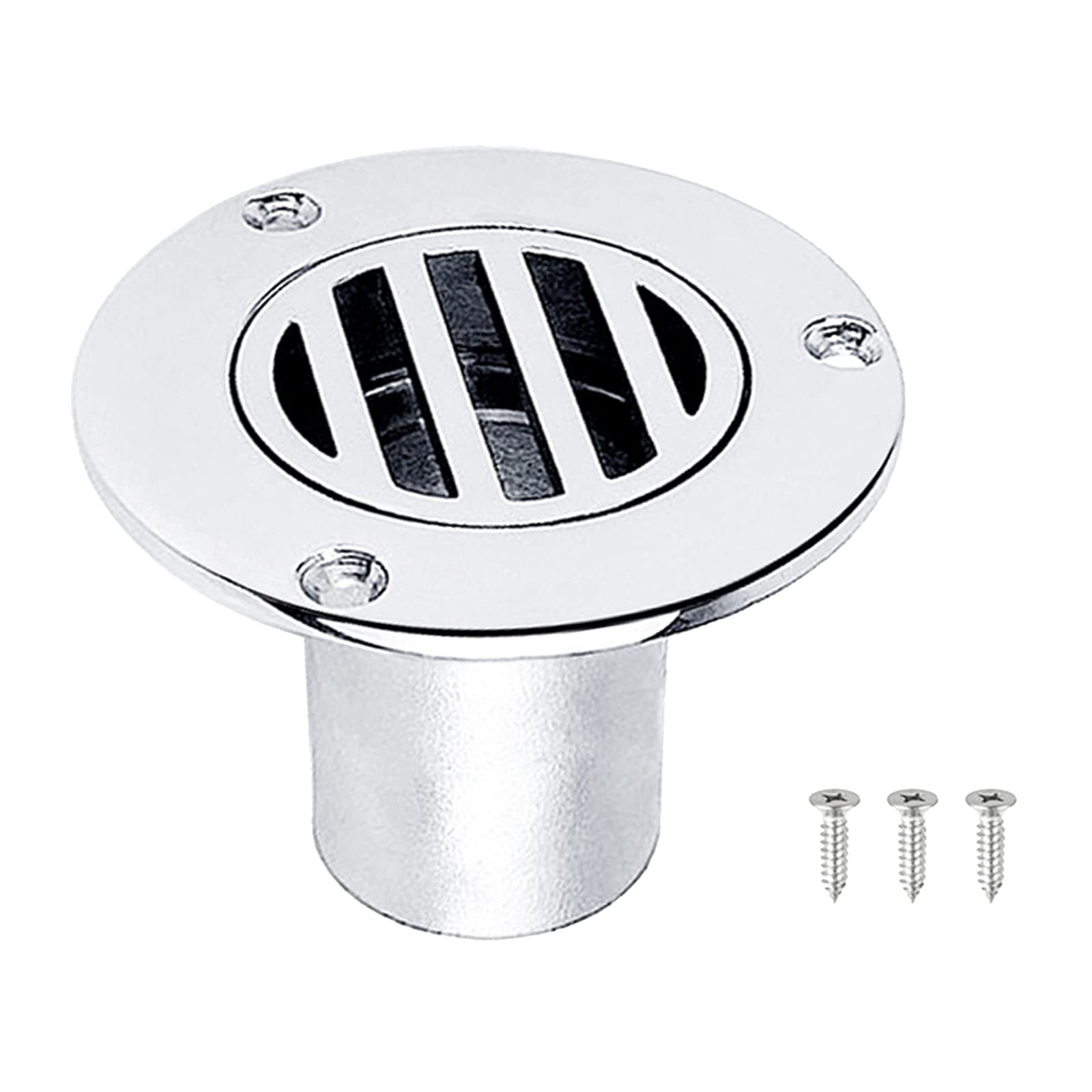 Balikha Marine Grade Floor Drain - 2.32 Inch Scratch & Rust Resistant Boat Deck Drain for Yachts, Kayaks, Fishing Boats | Durable Drainage Solution for Marine & Outdoor Use