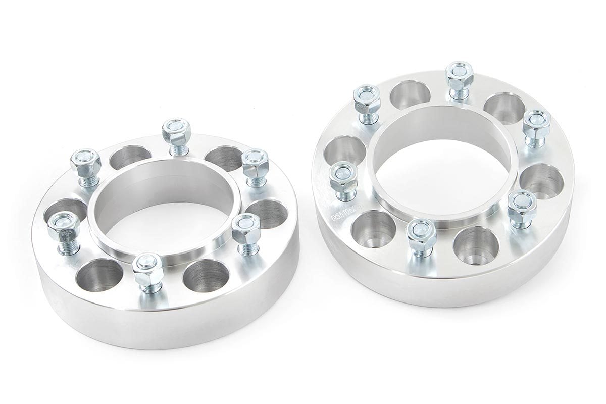 1.5 Inch Wheel Spacers for Toyota 4Runner (2010-2024) & Tacoma (2005-2023) - 6x5.5 Bolt Pattern - Heavy Duty Hub Centric Spacers (Part# 10089) - Improve Stance & Off-Road Performance