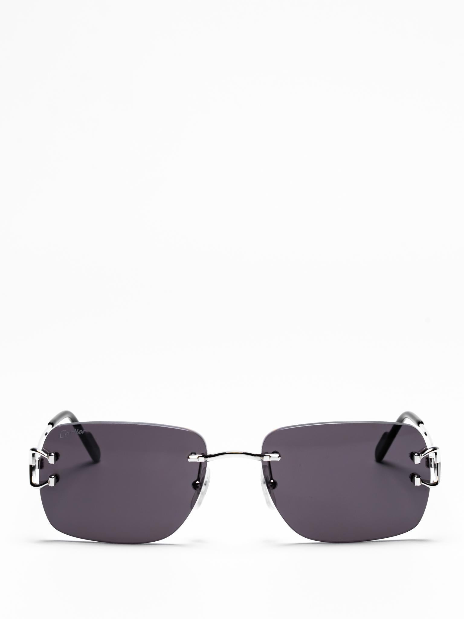 Cartier CT0330S 004 C Décor Sunglasses - Luxury Designer Shades for Women & Men - UV Protection, Fashionable & Elegant - Perfect for Beach, Driving & Outdoor Activities