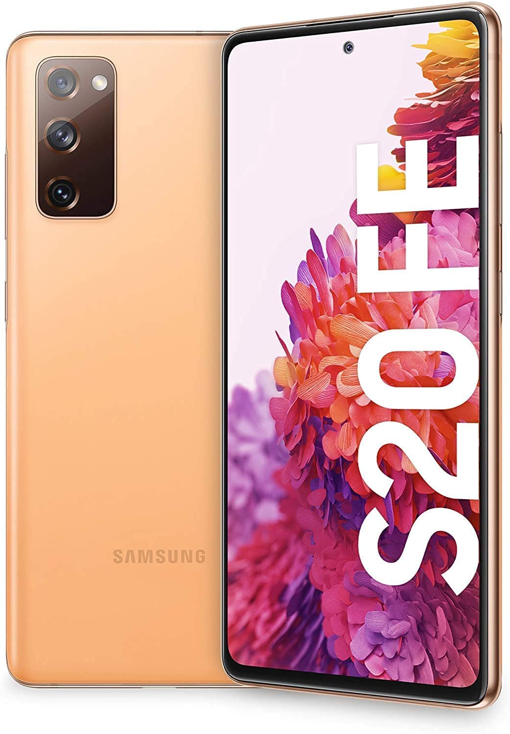 Samsung Galaxy S20 FE 5G Unlocked Smartphone 128GB Cloud Orange - Refurbished | Fast 5G Speed, Pro-Grade Camera | Perfect for Travel, Vlogging & Gaming