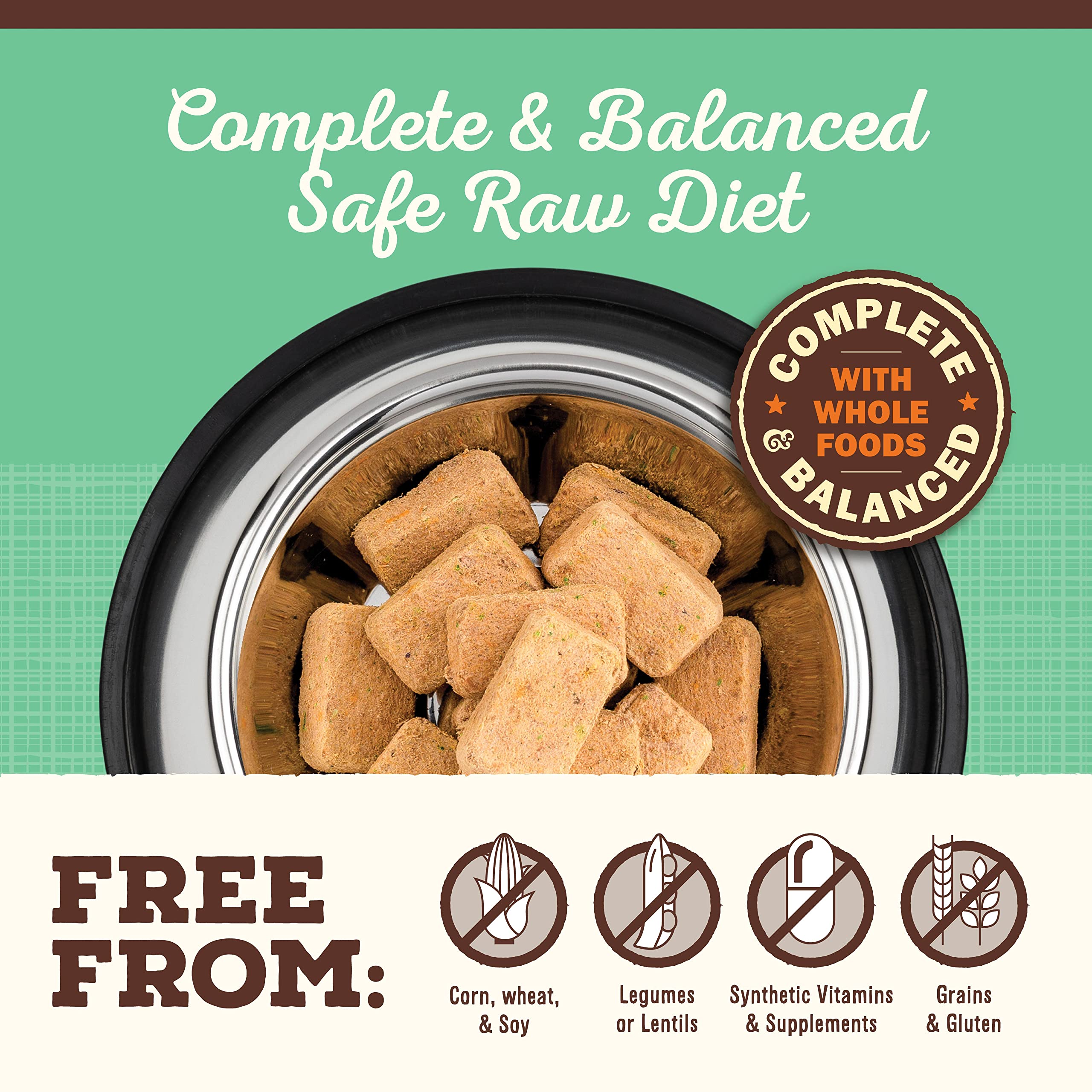 Primal Freeze Dried Raw Dog Food Nuggets - Chicken Recipe | Grain Free, High Protein Complete Meal for Dogs | Perfect as Topper, Treat or Full Meal Replacement | 5.5 oz | Ideal for Active Dogs, Puppies & Senior Pets