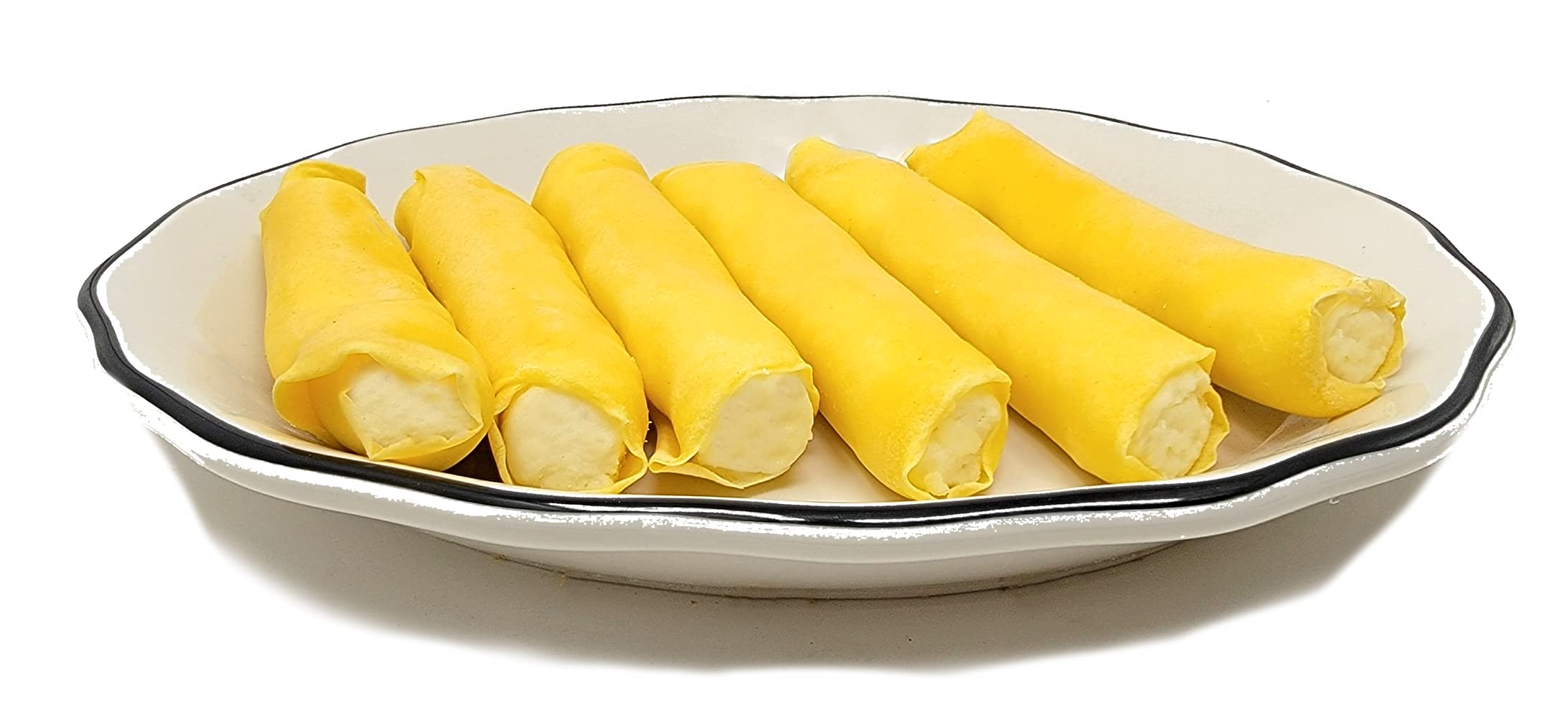 Authentic Italian Manicotti Pasta - 6 Boxes (36 Count) | Handmade in Brooklyn by Frank & Sal Italian Market | Perfect for Family Dinners, Italian Feasts & Holiday Gatherings
