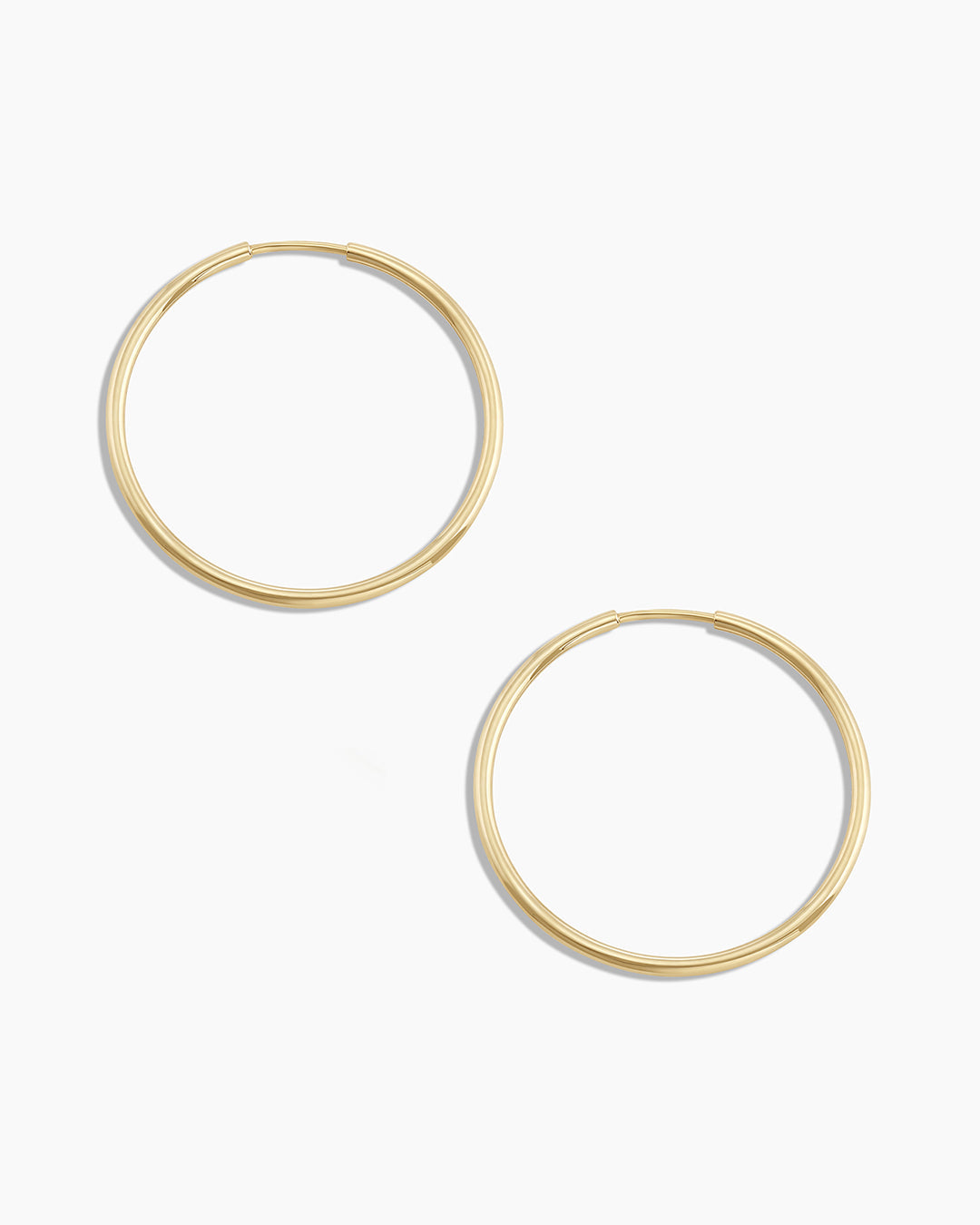 14K Gold Classic Hoop Earrings for Women - Timeless Elegance for Everyday Wear, Parties & Special Occasions
