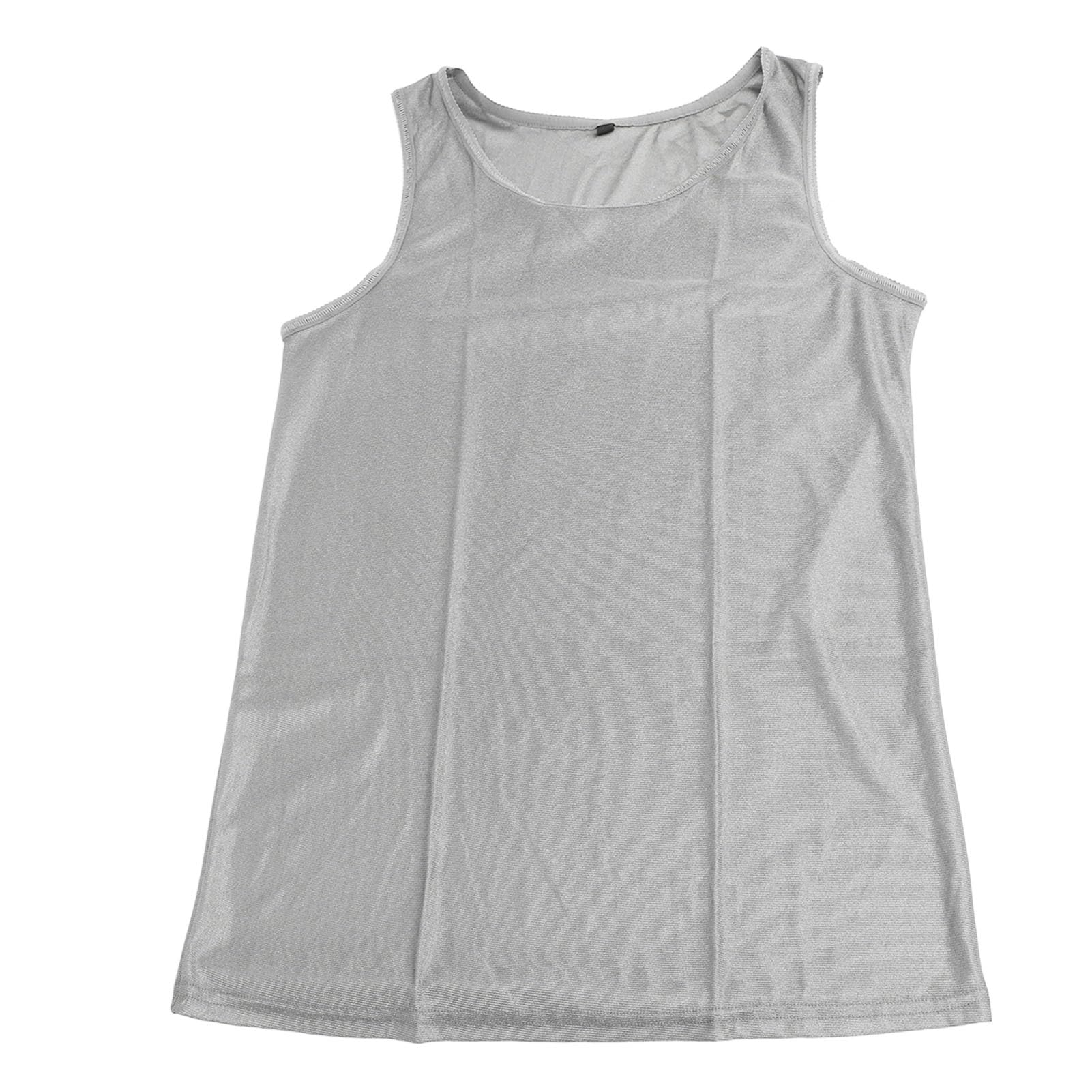 Hilitand EMF Radiation Protection Vest - Silver Fiber Anti-Radiation Underwear for Men & Women (Large) - Shield Against 5G, WiFi & Mobile Radiation for Home & Office Use