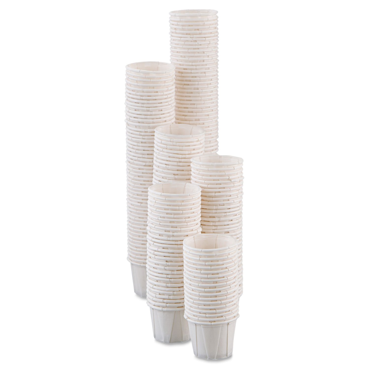 SOLO SCC050 0.5oz White Disposable Paper Portion Cups - 250 Count per Bag, 20 Bags per Carton - Perfect for Catering, Food Sampling, Condiment Serving & Party Snacks