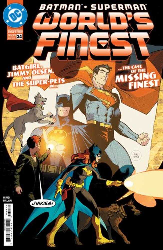 Batman Superman Worlds Finest #34 Comic Book - Cover A by Dan Mora - DC Comics Collectible Edition for Superhero Fans & Comic Book Collectors - Perfect for Display, Gifts & Comic Conventions