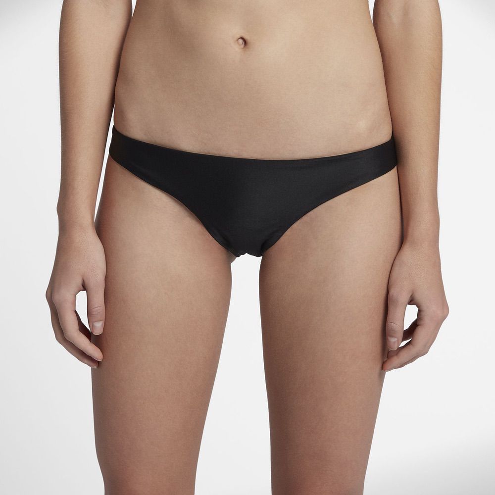 Hurley Women's Quick Dry (Q/D) Surf Bottoms - Black | High-Performance Swimwear for Surfing, Beach & Pool Activities | Comfortable & Stylish Swim Shorts