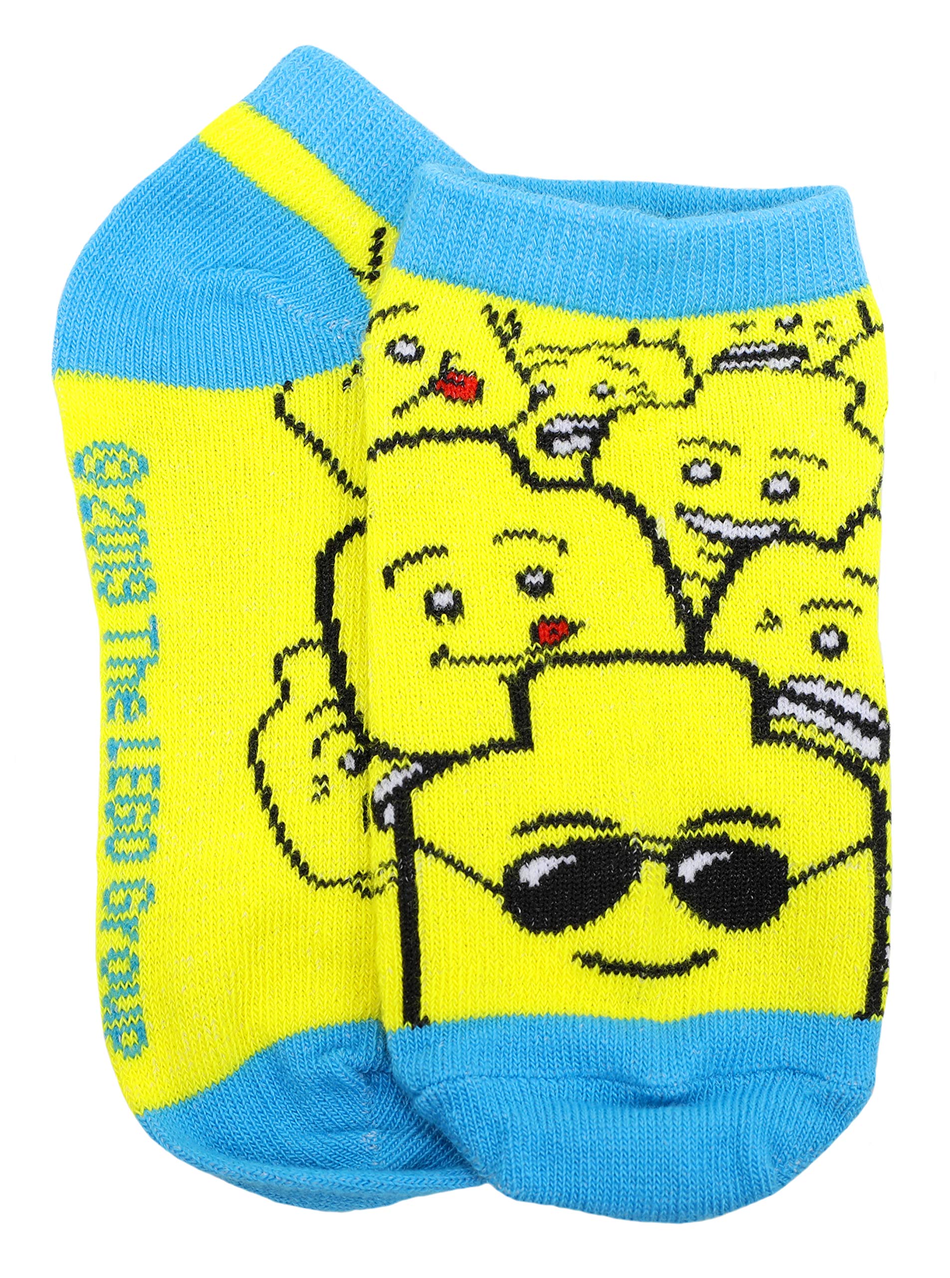 LEGO Boys' 8-Pack No-Show Character Socks - Medium (Shoe Size 9-2.5) | Fun Cartoon Socks for Kids, Teens & Adults | Perfect for School, Sports & Everyday Wear