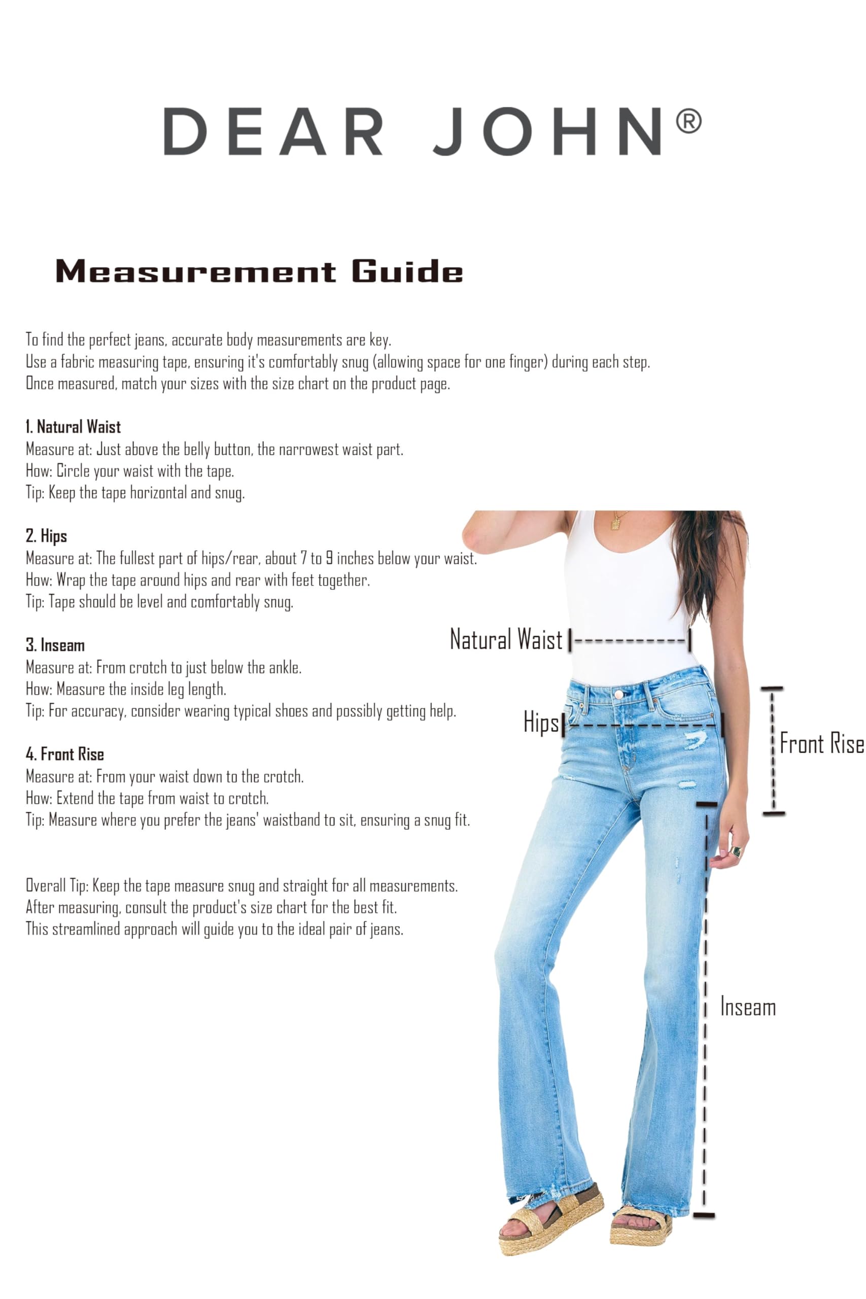 **DEAR JOHN Jaxtyn Bootcut Women's Jeans - Mid Rise Stretch Denim Pants for Casual & Work Wear**