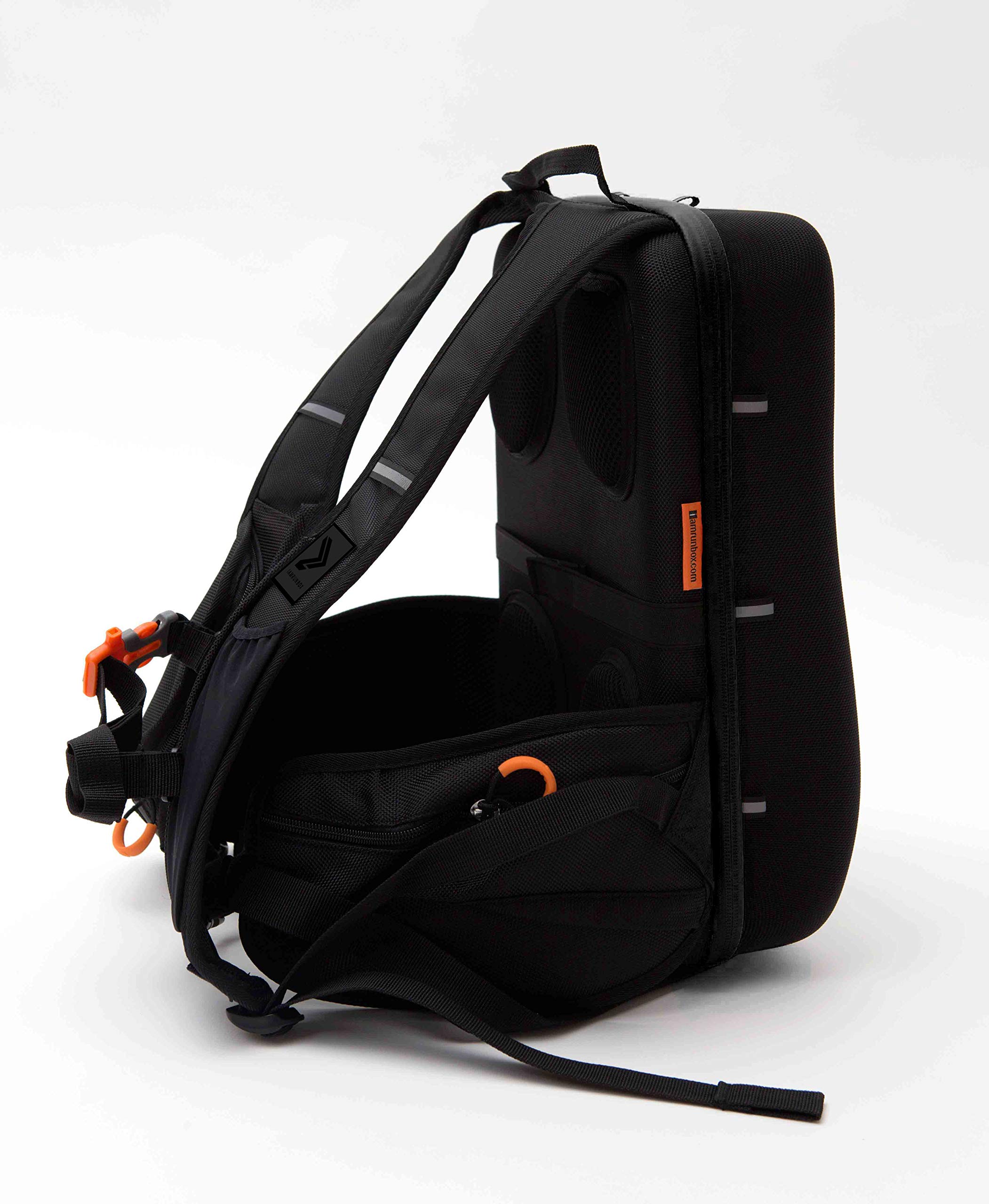 Black Anti-Theft Waterproof Laptop Backpack for Men & Women - Lightweight Commuter & Travel Backpack for Running, Cycling, Outdoor Adventures - Perfect for Work, School & Daily Use