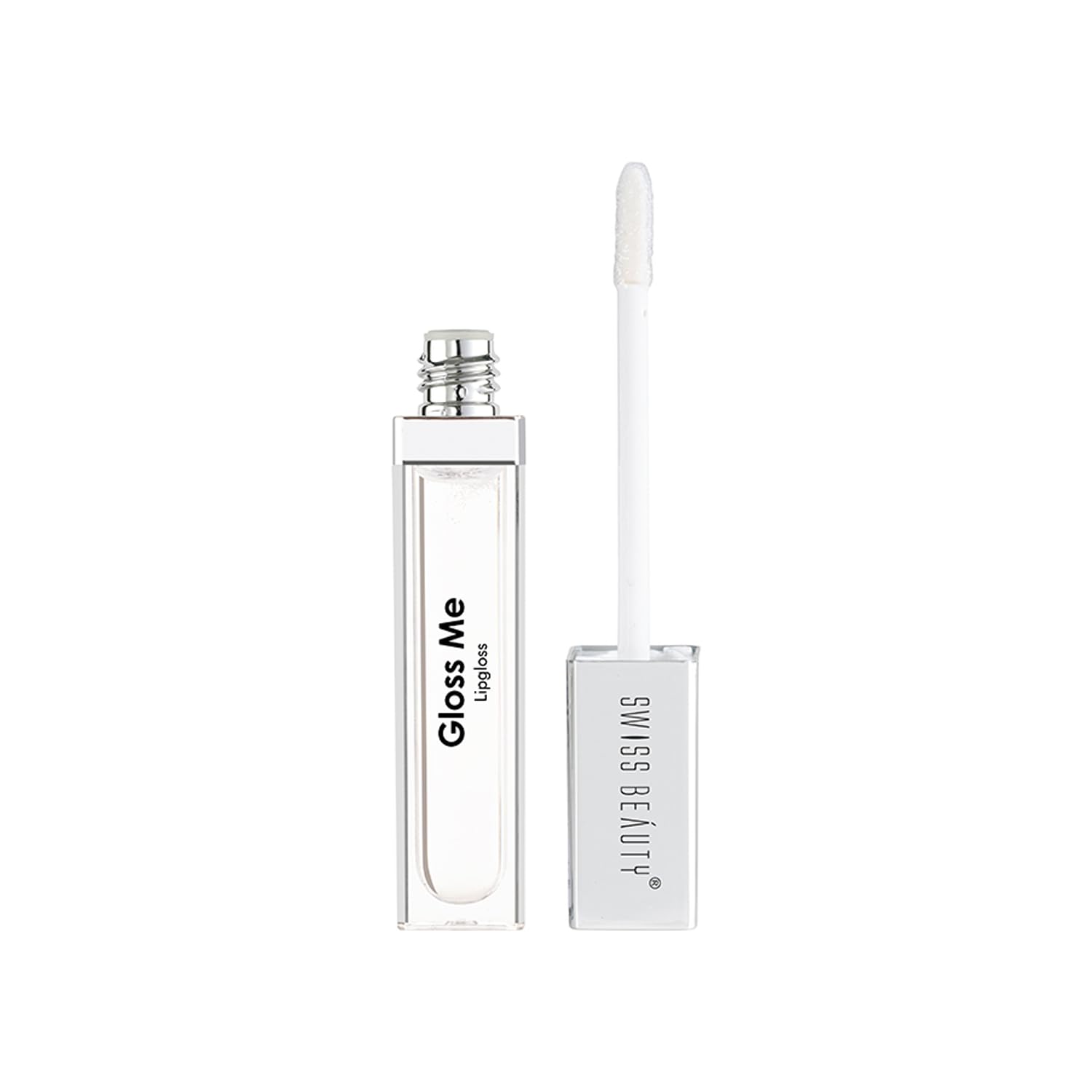 Swiss Beauty Gloss Me Lip Gloss - Lightweight Non-Sticky Formula with Jojoba Oil & Glycerine (6.7ml) | Shiny Hydrating Lip Gloss for Daily Wear, Parties & Makeup Looks