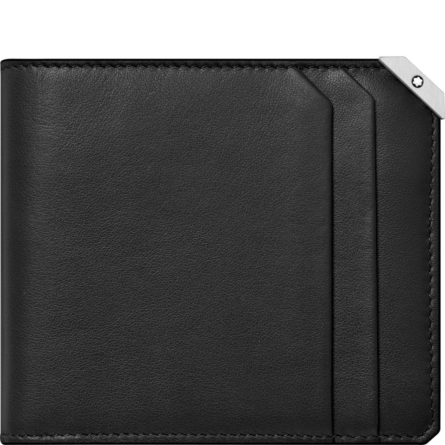 Montblanc Men's Business Leather Briefcase - Black Professional Office Bag (11.5 x 1.5 x 9.5 inches) - Perfect for Business Meetings, Office Commute & Corporate Gifts