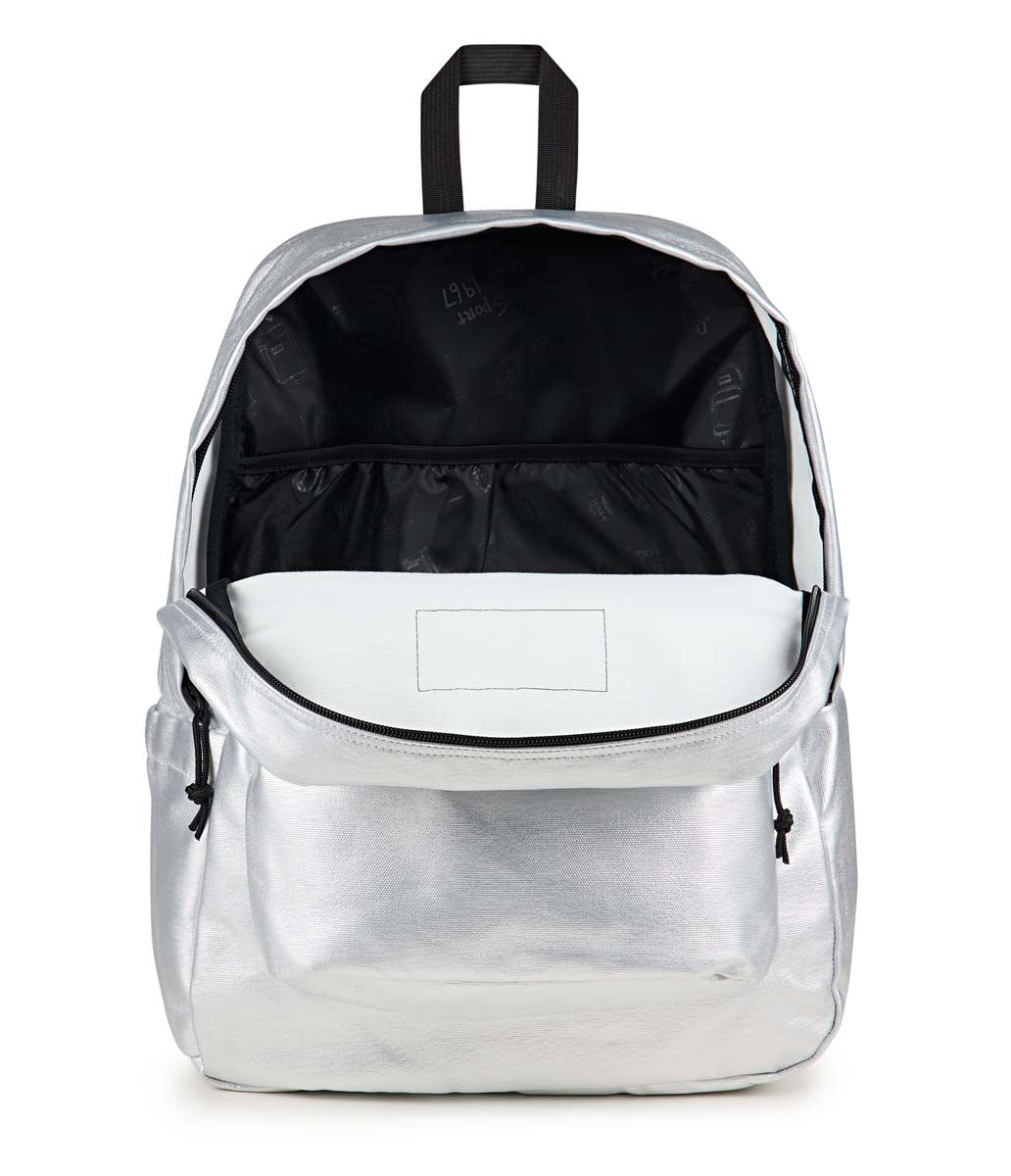 JanSport SuperBreak Plus FX Backpack - Lightweight Laptop Backpack for School & Travel, Surreal Shine Design - Perfect for College Students, Work Commute & Outdoor Adventures