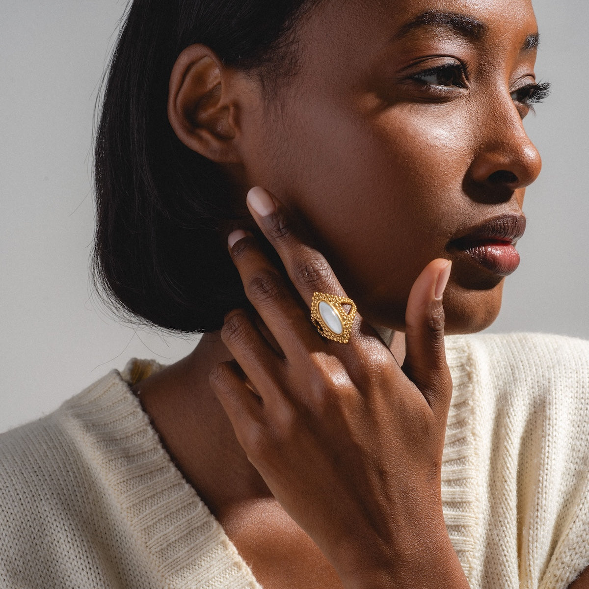 Bambi Ring - Elegant and Dainty Stackable Ring for Women | Perfect for Everyday Wear, Gift Giving, and Special Occasions