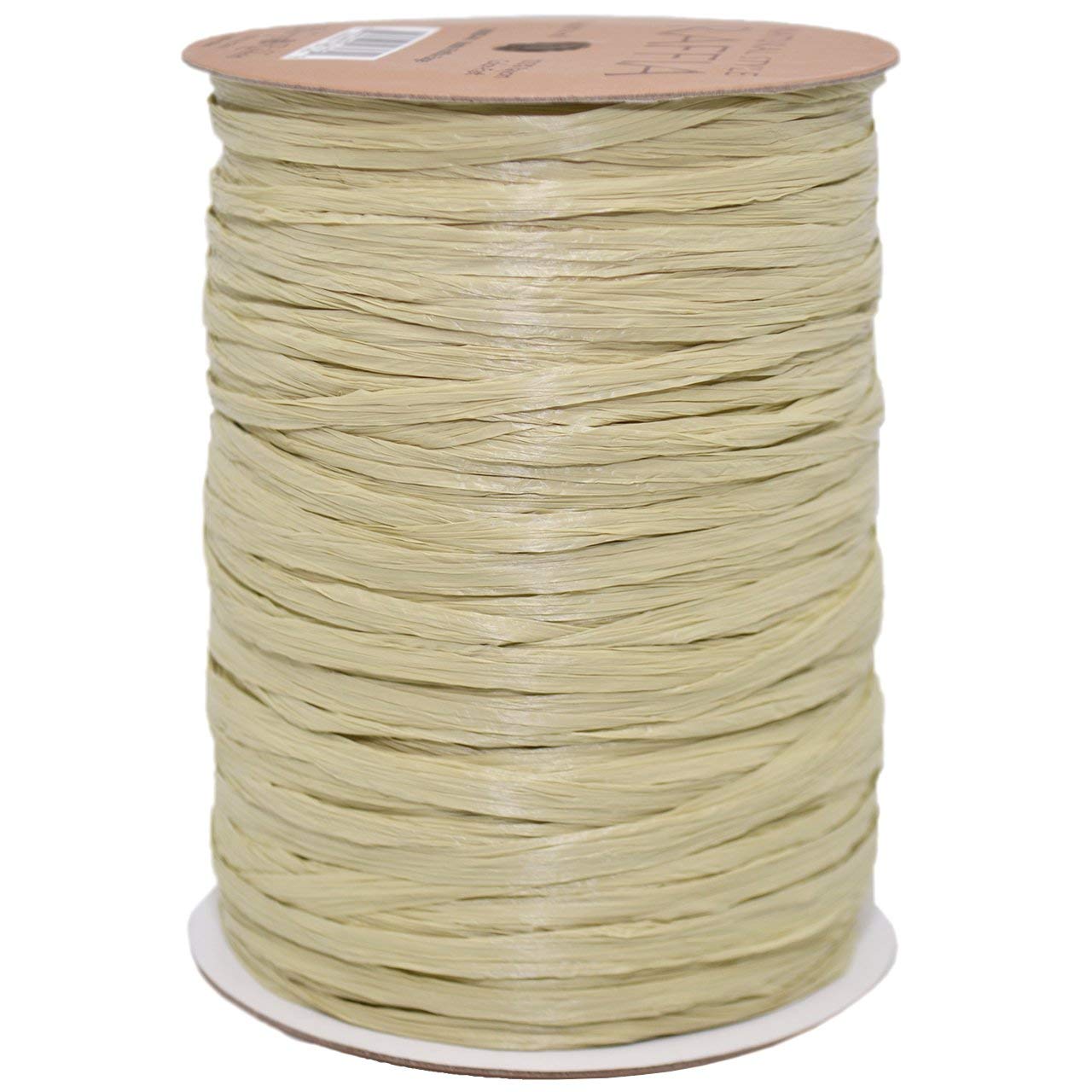 Morex 100% Rayon Matte Raffia Biodegradable Ribbon - Sage Green, 1/4 Inch x 100 Yards - Eco-Friendly Gift Wrapping, DIY Crafts, Wedding Decorations, and Party Favors