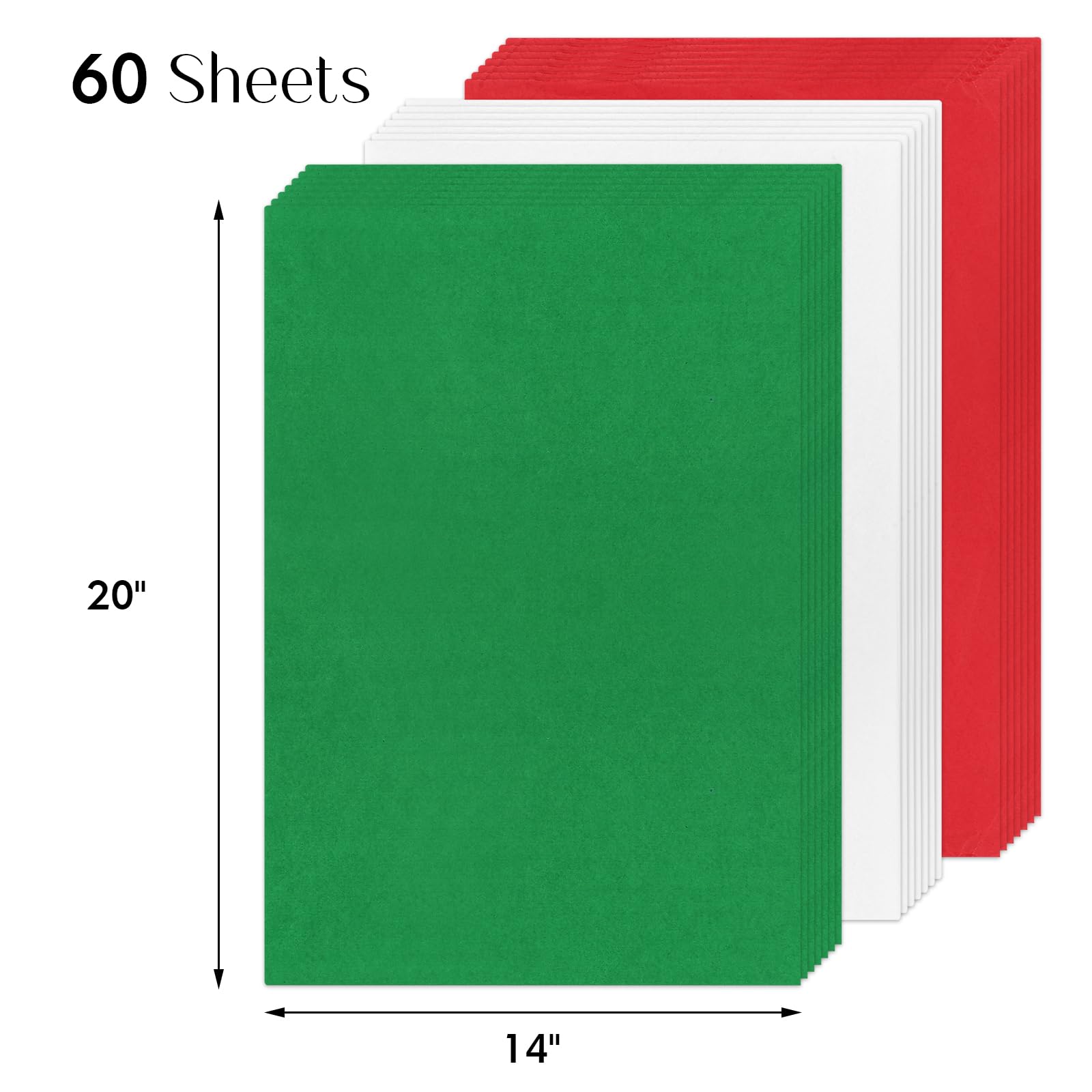 KESOTE Christmas Gift Wrapping Tissue Paper - 14