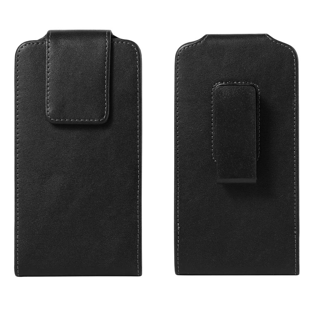 Premium Vertical Swivel Belt Clip PU Leather Holster Case - Compatible with Samsung Galaxy S24 Ultra/S23+/S22+/S21+/Note 20/10+/A15/A25/A53, iPhone 14 Pro Max & OnePlus Nord N20/N9/N8 | Secure Phone Holder for Outdoor, Work & Travel
