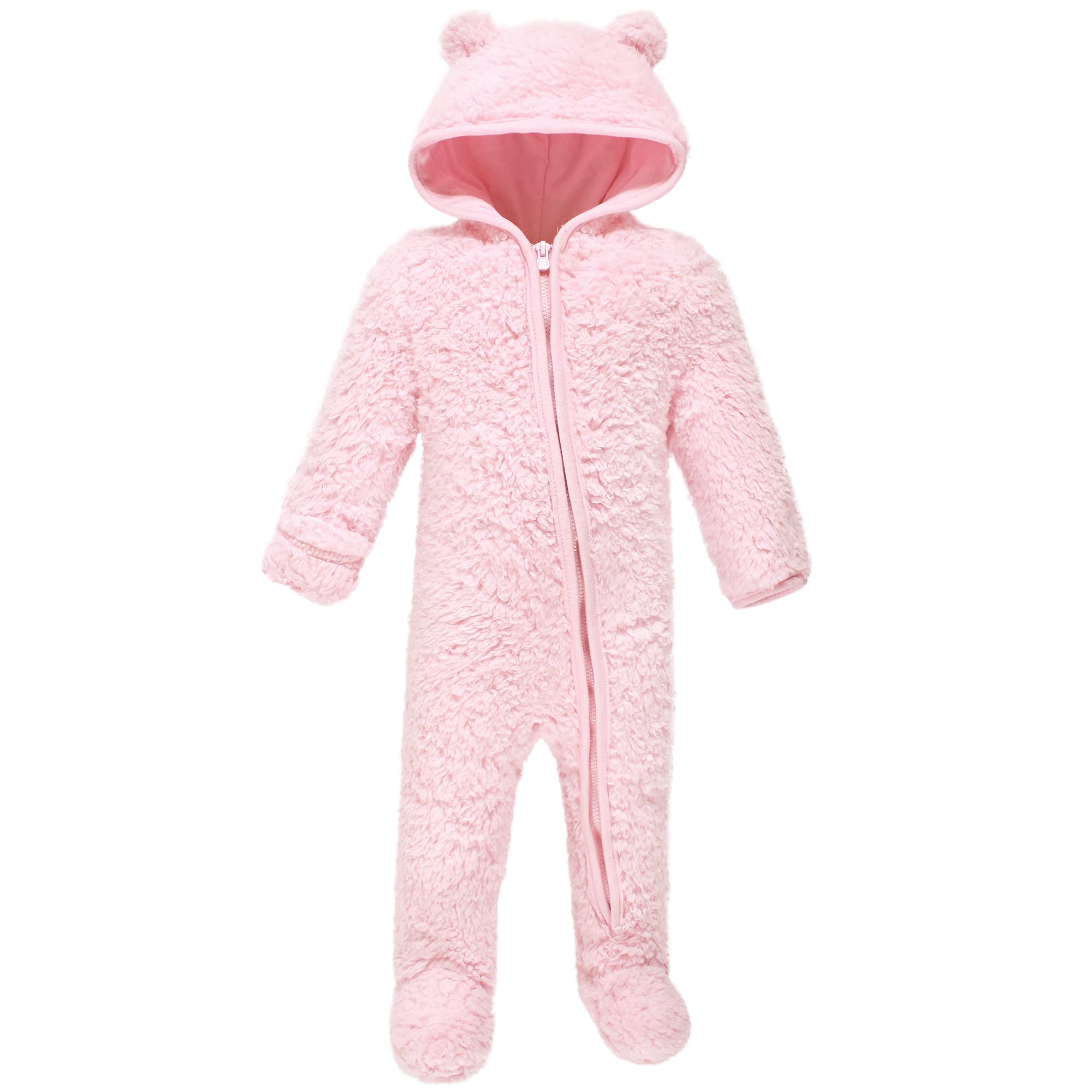Hudson Baby Unisex Fleece Sleep and Play Outfit - Soft & Cozy One-Piece Pajamas for Infants & Toddlers - Perfect for Nursery, Bedtime & Winter Comfort