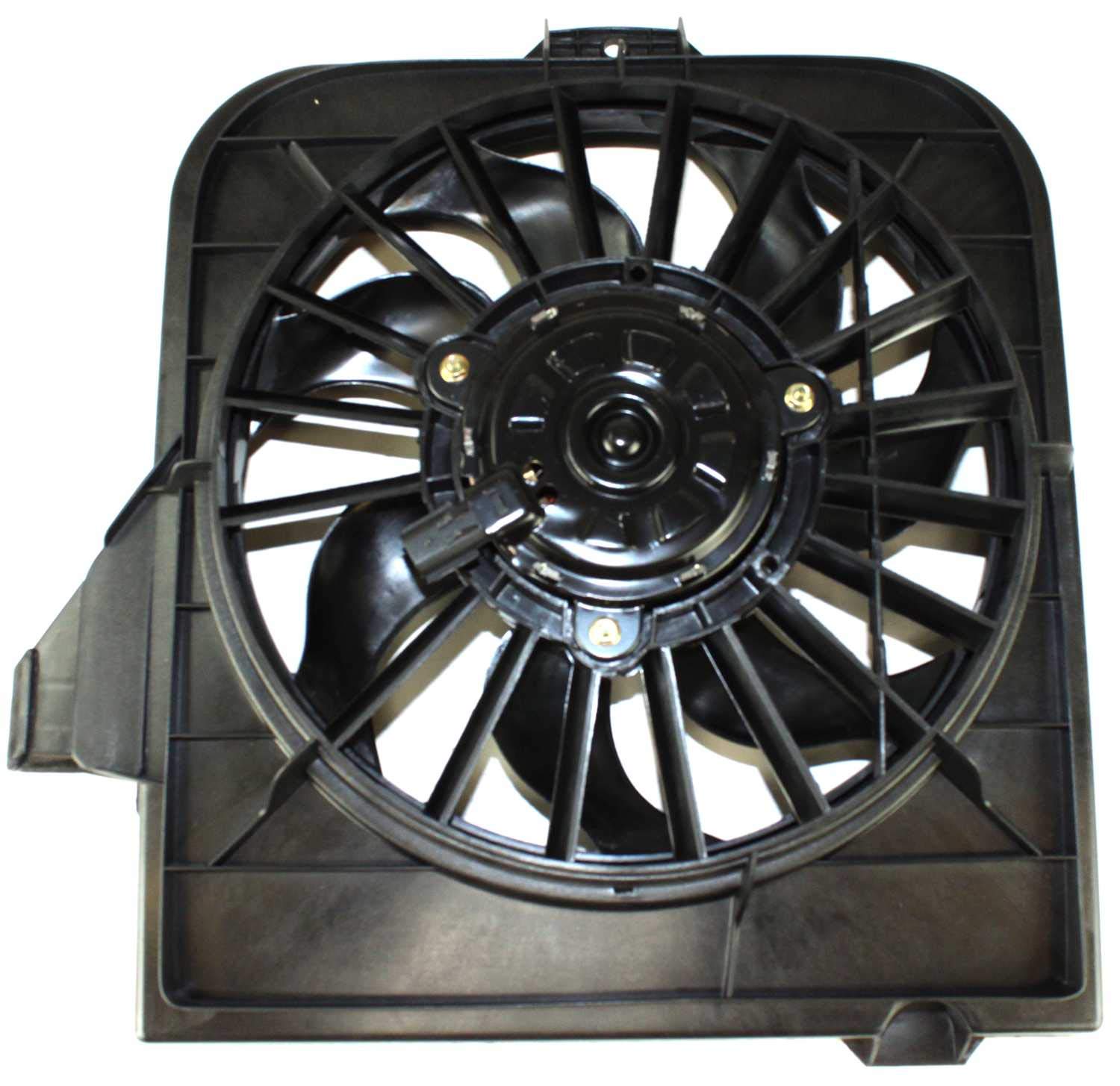 Garage-Pro Radiator Cooling Fan & A/C Condenser Fan Set Compatible with 2001-2005 Dodge Grand Caravan & Chrysler Town & Country - Driver & Passenger Side Replacement - Perfect for Summer Overheating Prevention & A/C Performance