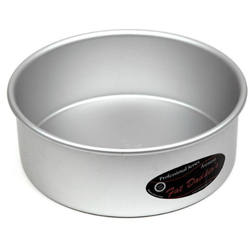 Fat Daddio's PRD 123 Round Cake Pan, 12 x 3 Inch - Professional Aluminum Baking Pan for Cakes, Pies & Desserts - Perfect for Home Bakers & Commercial Kitchens
