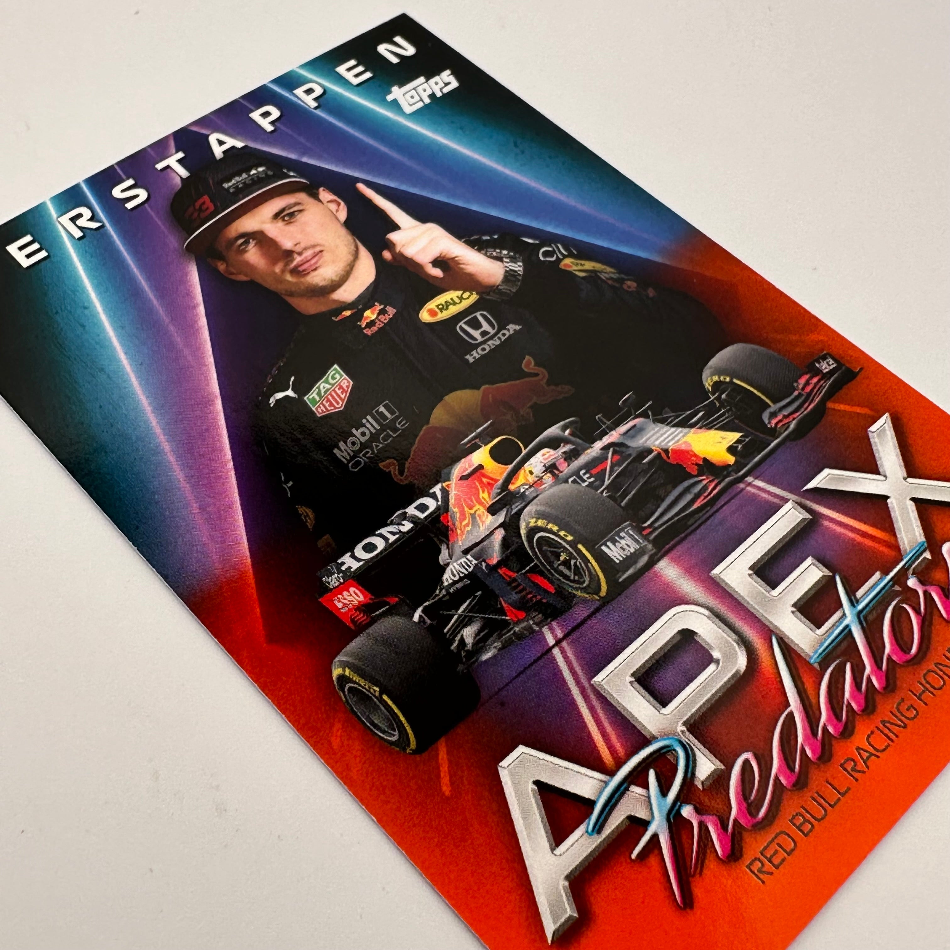 2021 Formula 1 Max Verstappen #APMV Apex Predators Orange Racing Jacket - Official F1 Merchandise for Fans, Collectors & Motorsport Enthusiasts - Perfect for Race Day, Gifts & Memorabilia Display