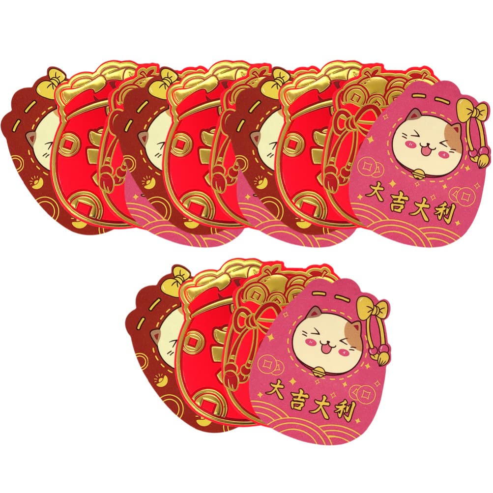 24pcs Chinese New Year Red Envelopes - Cute Cartoon Lucky Money Envelopes for Spring Festival, Asian Decor & Gift Giving | Perfect for Lunar Celebrations, Birthday Gifts & Cultural Events