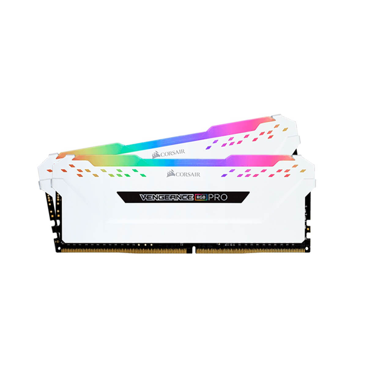 Corsair Vengeance RGB PRO 32GB (2x16GB) DDR4 3200MHz White RAM - High Performance Desktop Memory for Gaming PC, Workstation & Content Creation
