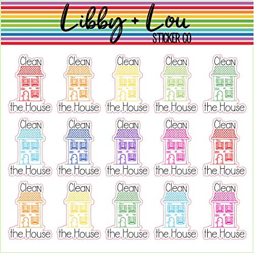 House Cleaning Planner Stickers - Organize Chores | Libby & Lou Co