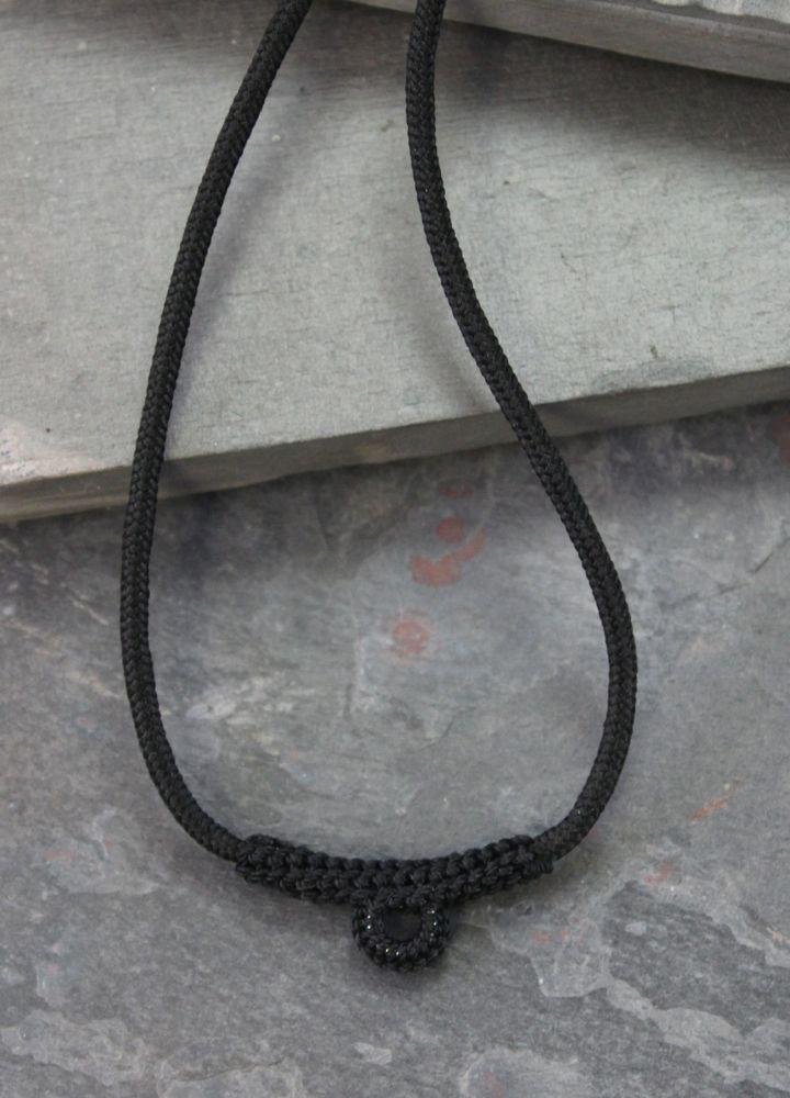 Adjustable Thai Amulet Necklace - 2mm Cord for Single Amulet - Perfect for Spiritual Protection, Meditation & Buddhist Devotion