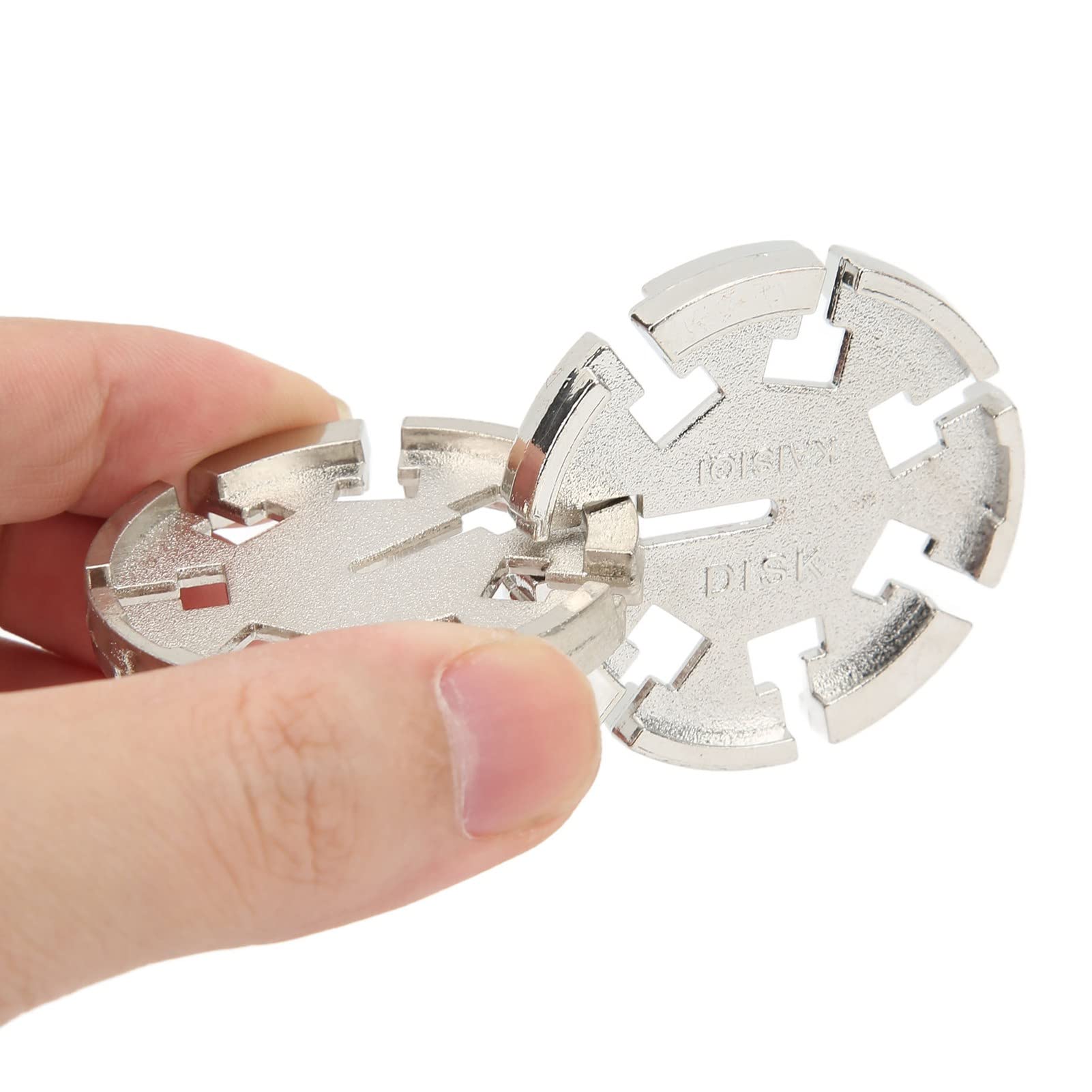 Hanayama Cast Puzzle - 3D Alloy Brain Teaser for Adults, Portable Educational Unlocking Toy for Home & Office - Perfect for Stress Relief, Gifts, and Mental Challenges