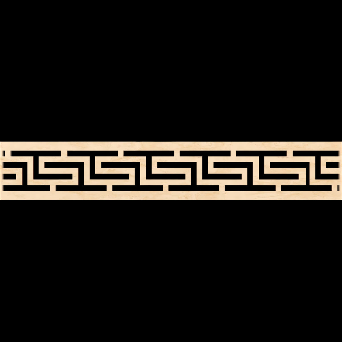 Tulum Fretwork Moulding - Decorative Wood Trim for Home & Furniture DIY Projects - Perfect for Wall Paneling, Cabinets, and Interior Design Accents