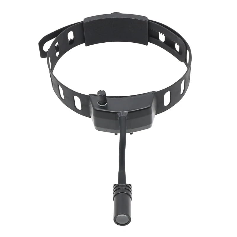 Rechargeable 5W LED Headlamp for Dentists - Bright Medical Spotlight Headband Light for Dental Procedures, Surgery & Nighttime Reading